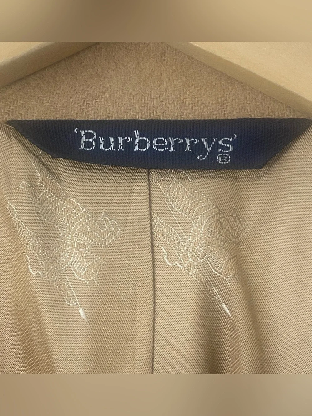 Vintage Burberrys Men’s Pure Camel Hair Tan Sports Jacket Blazer USA Size 42L